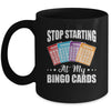 Bingo Art For Women Men Bingo Card Game Lover Bingo Player Mug | siriusteestore