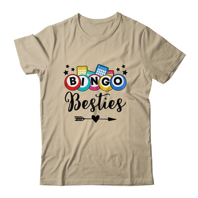 Bingo Besties Bingo Art Funny Game Players Lady Women Men Shirt & Tank Top | siriusteestore