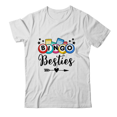 Bingo Besties Bingo Art Funny Game Players Lady Women Men Shirt & Tank Top | siriusteestore