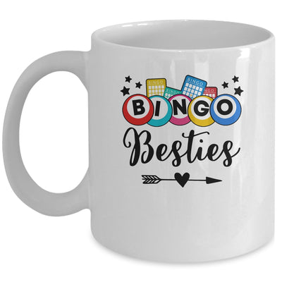 Bingo Besties Bingo Art Funny Game Players Lady Women Men Mug | siriusteestore