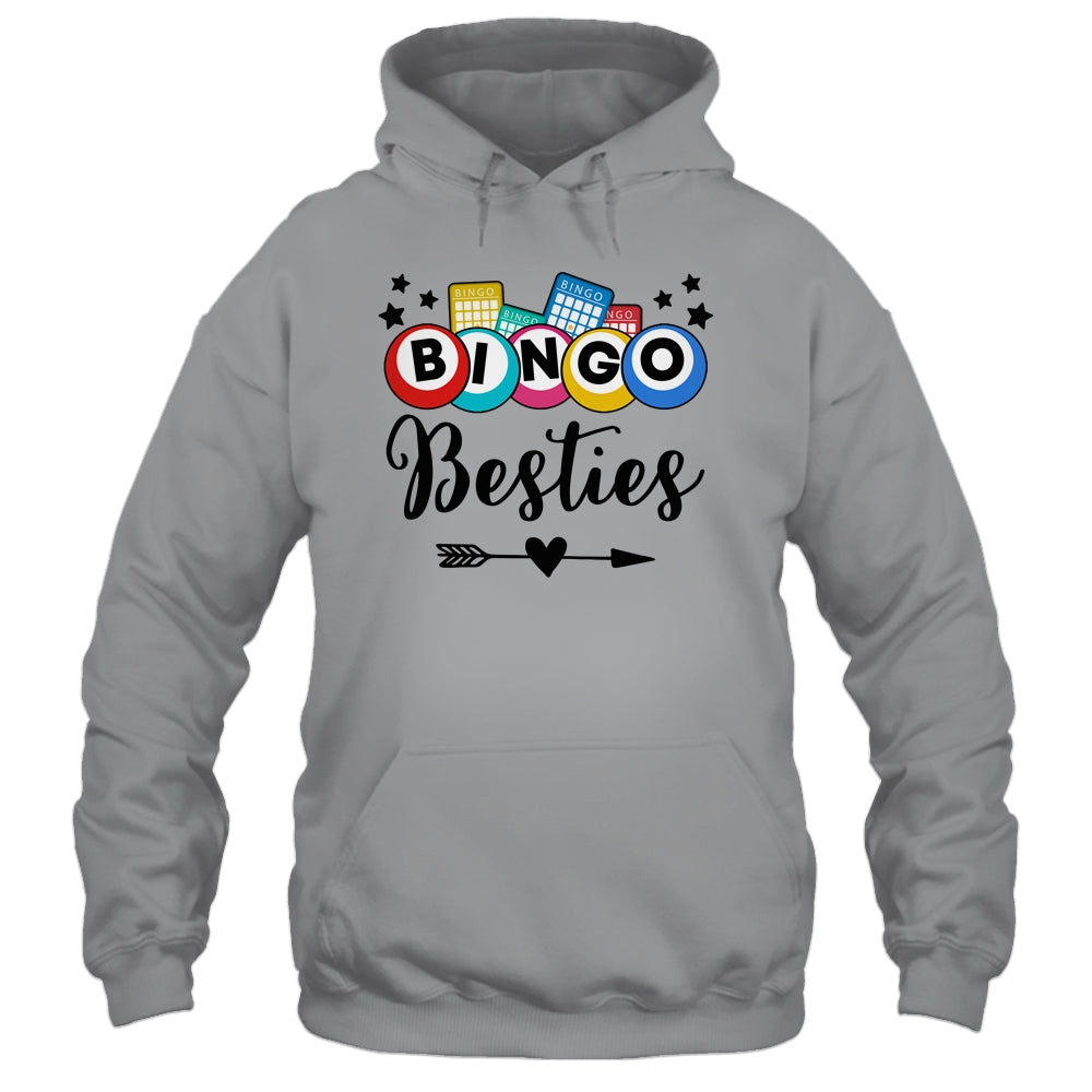 Bingo Besties Bingo Art Funny Game Players Lady Women Men Shirt & Tank Top | siriusteestore