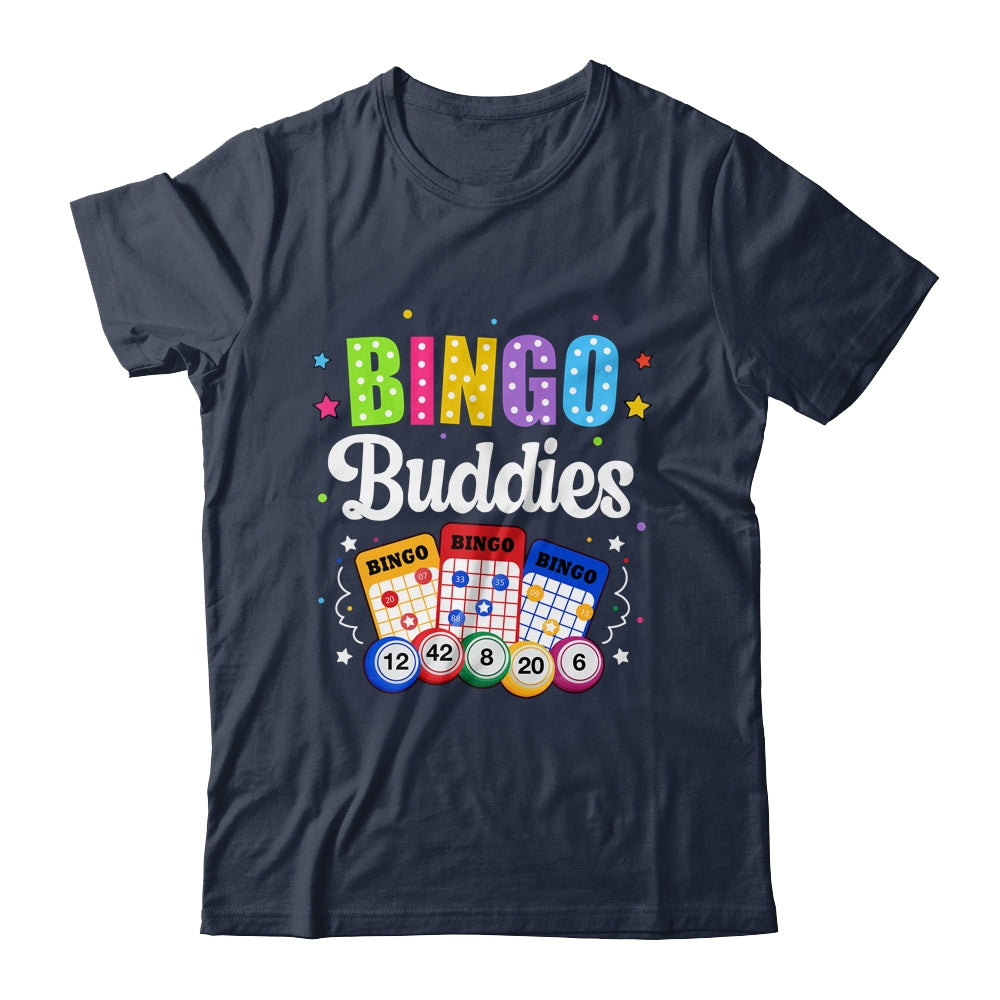 Bingo Buddies Funny Lucky Game Players Funny Men Women Shirt & Tank Top | siriusteestore