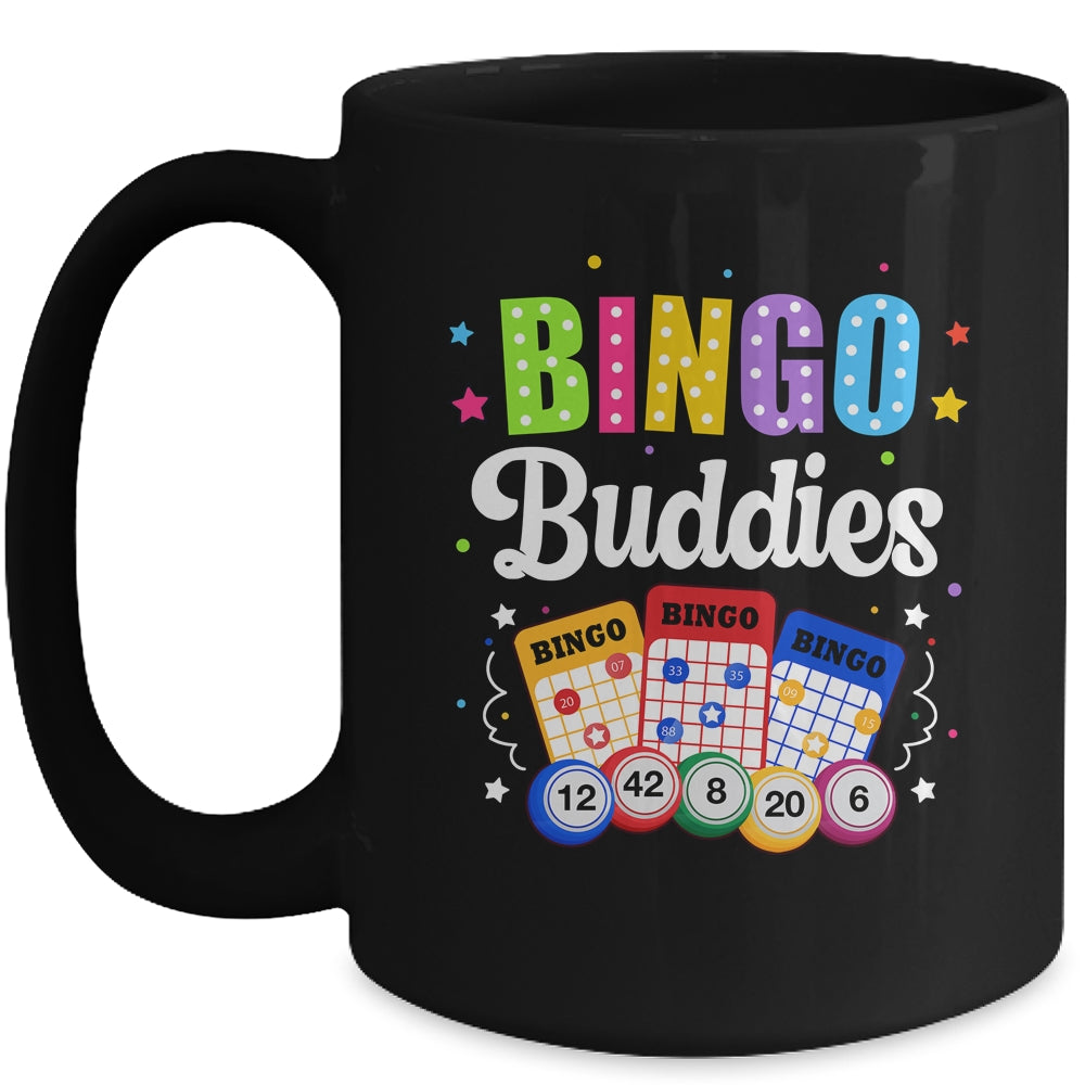 Bingo Buddies Funny Lucky Game Players Funny Men Women Mug | siriusteestore