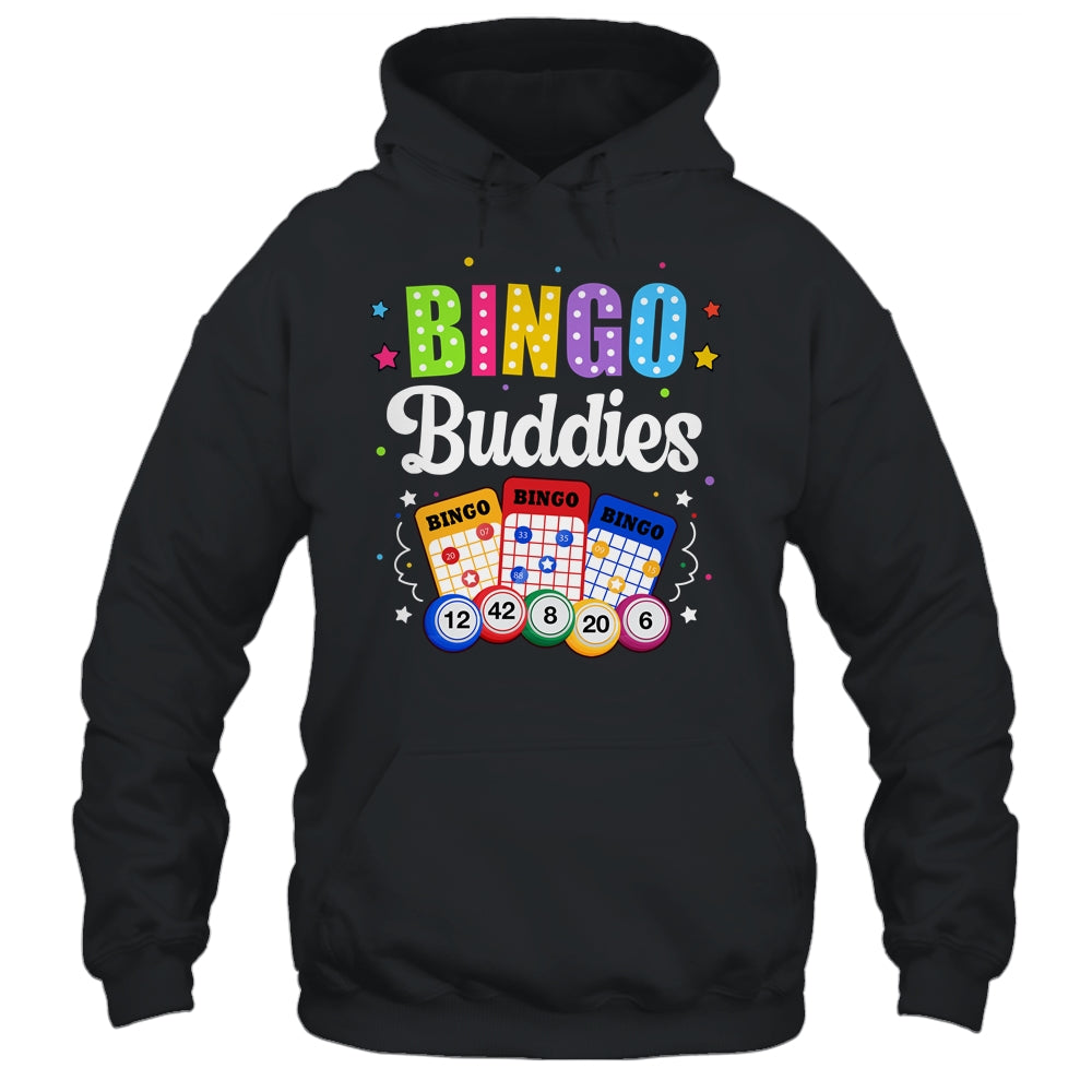 Bingo Buddies Funny Lucky Game Players Funny Men Women Shirt & Tank Top | siriusteestore