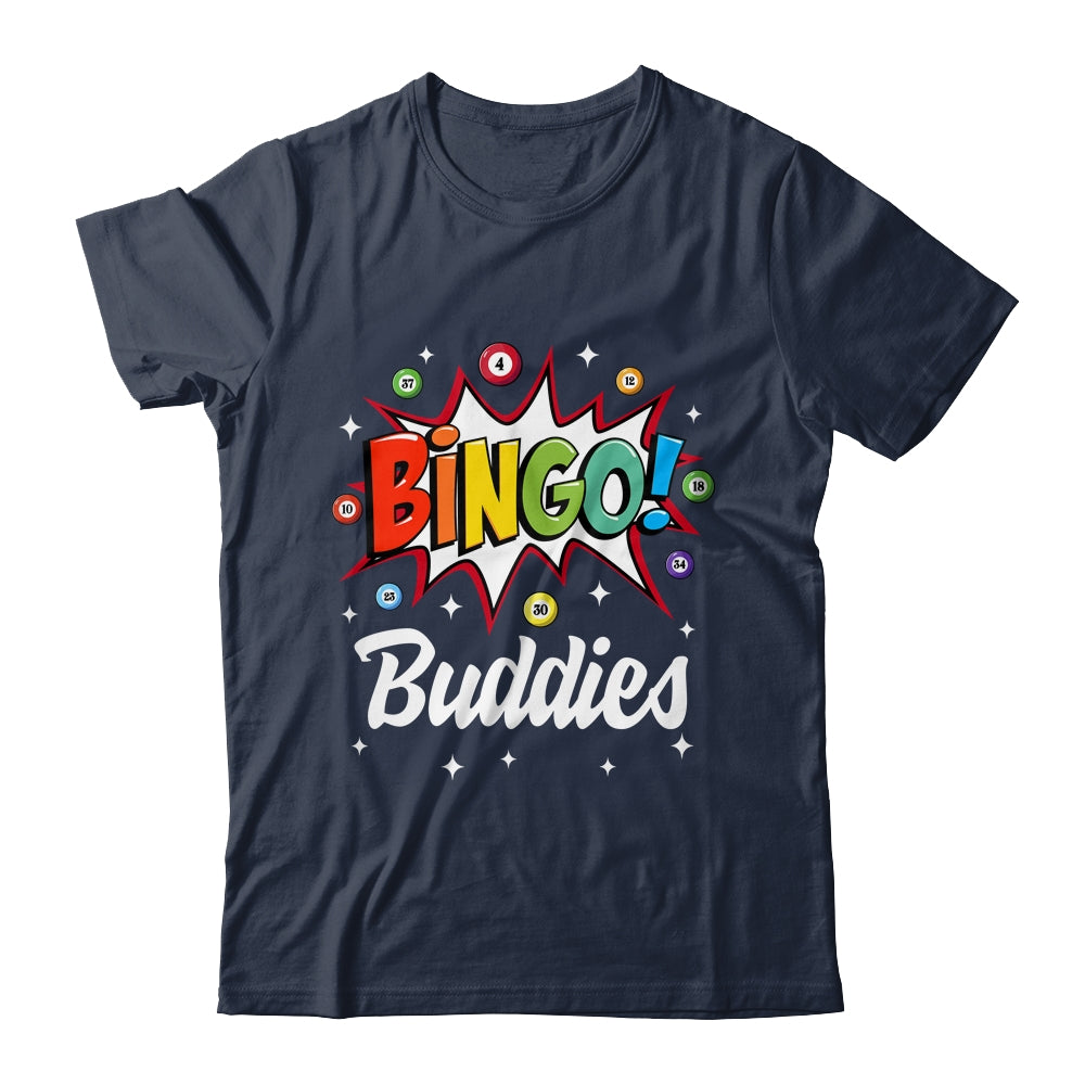 Bingo Buddies Lucky Game Gambling Players Funny Men Women Shirt & Tank Top | siriusteestore