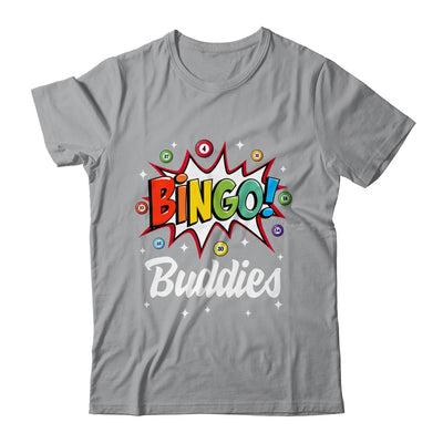 Bingo Buddies Lucky Game Gambling Players Funny Men Women Shirt & Tank Top | siriusteestore