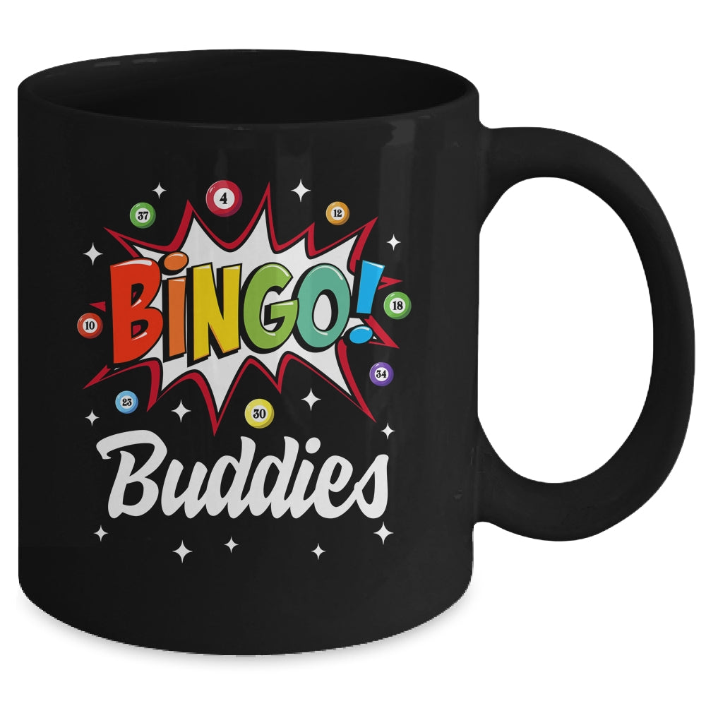 Bingo Buddies Lucky Game Gambling Players Funny Men Women Mug | siriusteestore