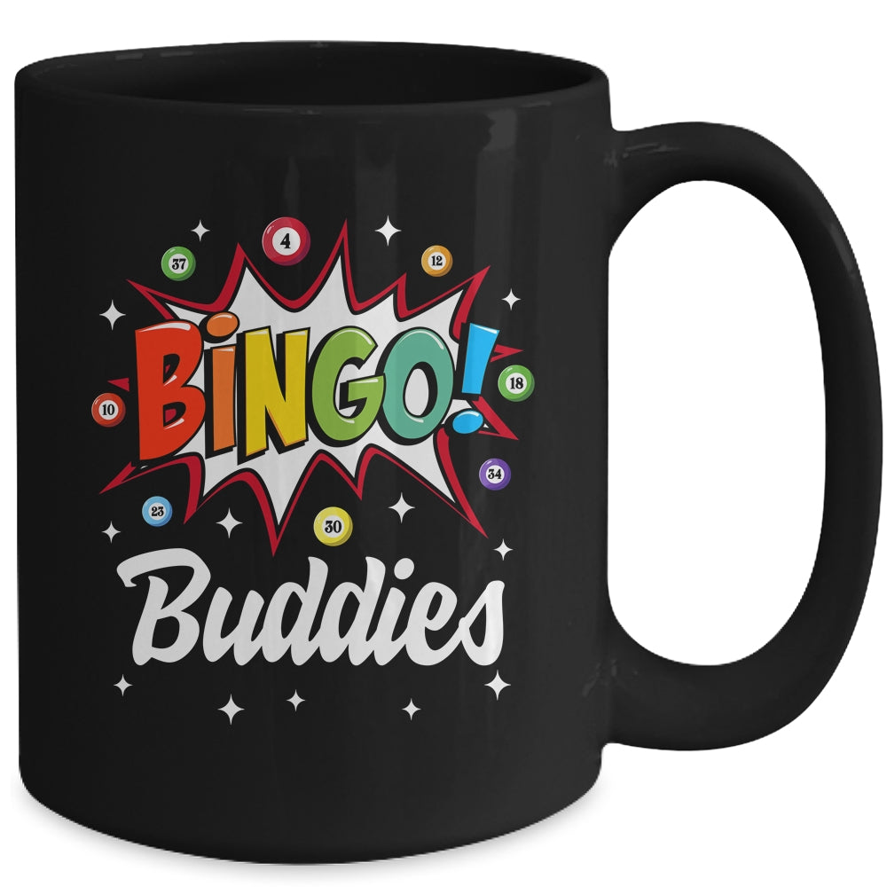 Bingo Buddies Lucky Game Gambling Players Funny Men Women Mug | siriusteestore
