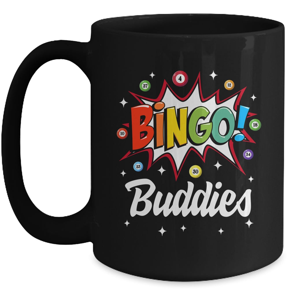 Bingo Buddies Lucky Game Gambling Players Funny Men Women Mug | siriusteestore