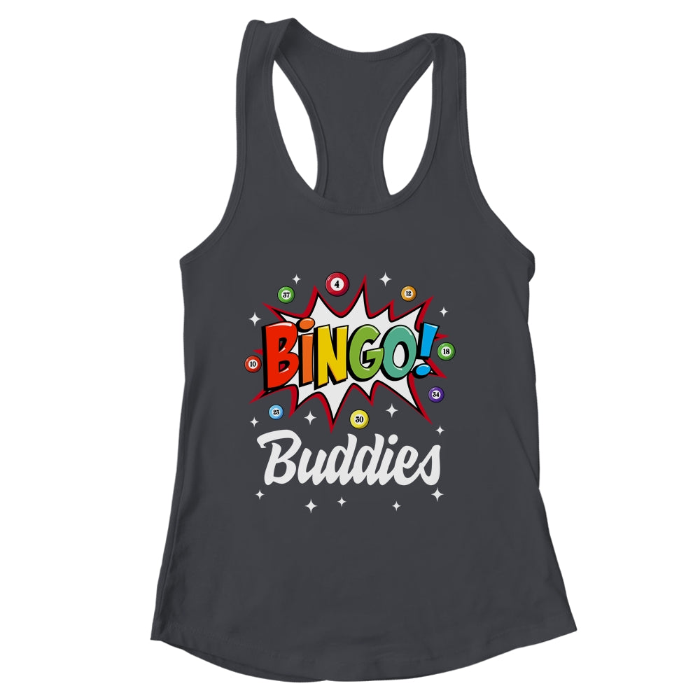 Bingo Buddies Lucky Game Gambling Players Funny Men Women Shirt & Tank Top | siriusteestore