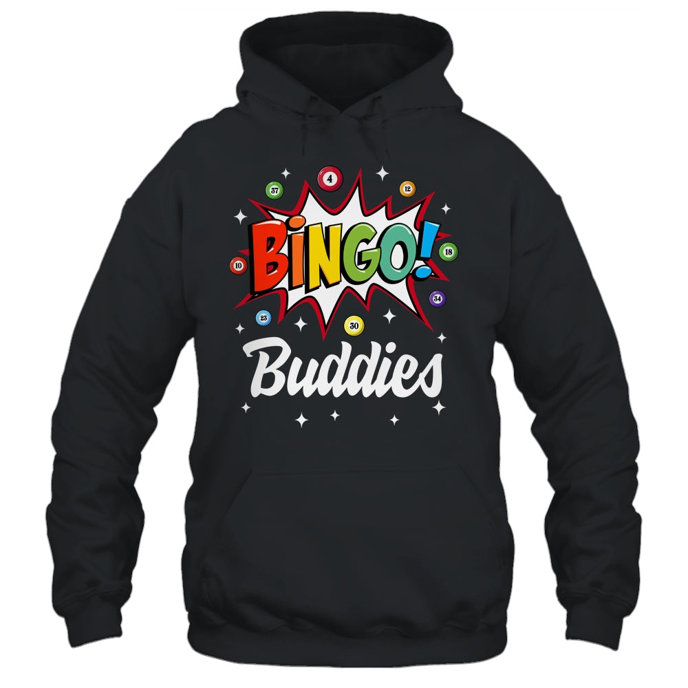 Bingo Buddies Lucky Game Gambling Players Funny Men Women Shirt & Tank Top | siriusteestore