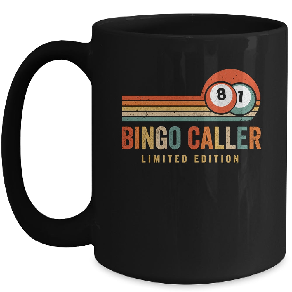 Bingo Caller Design For Men Women Funny Casino Gambling Mug | siriusteestore