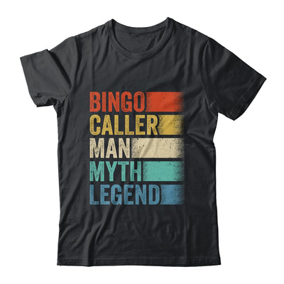 Bingo Caller Man Myth Legend Vintage Bingo Lucky Player Men Shirt & Tank Top | siriusteestore