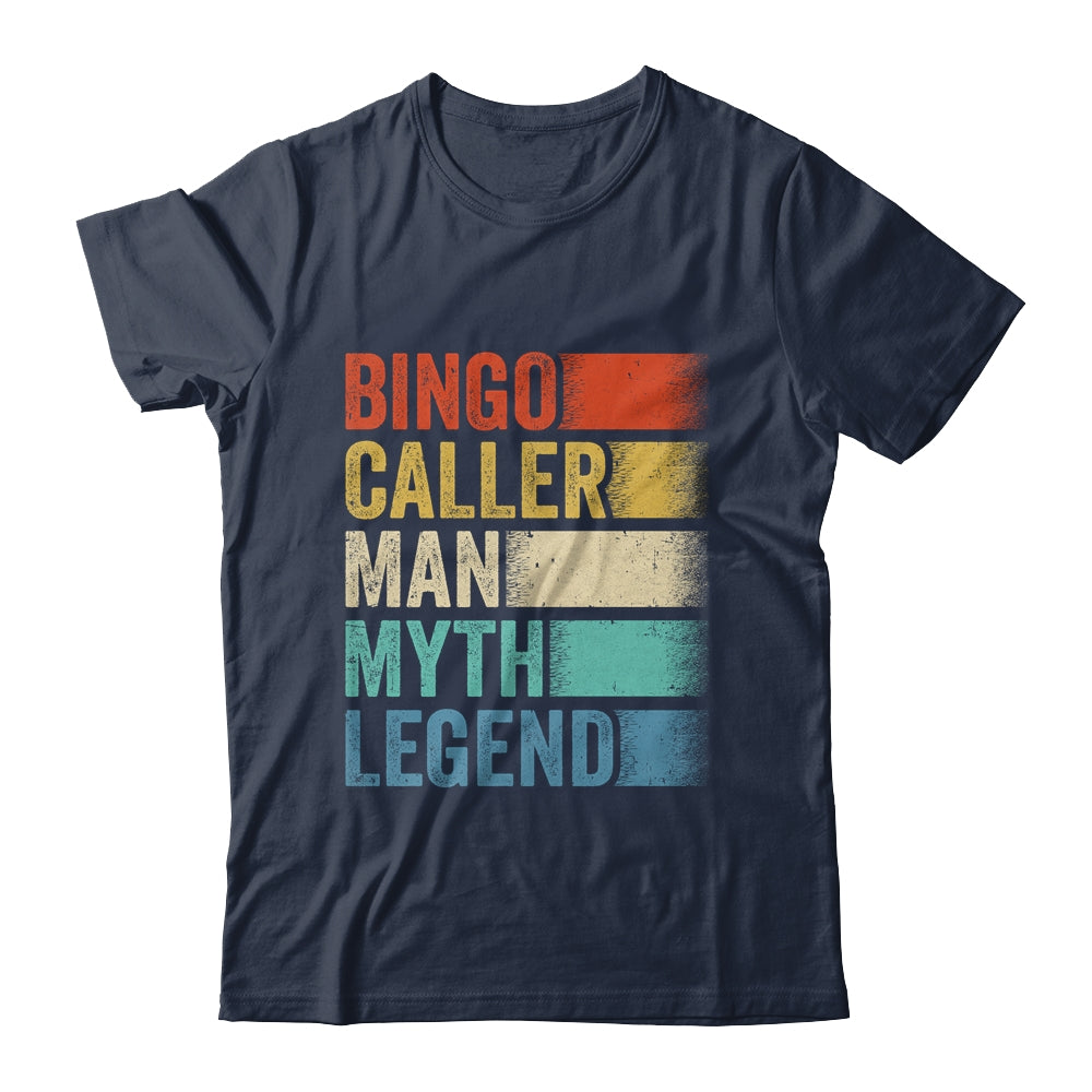 Bingo Caller Man Myth Legend Vintage Bingo Lucky Player Men Shirt & Tank Top | siriusteestore