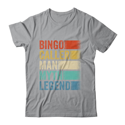 Bingo Caller Man Myth Legend Vintage Bingo Lucky Player Men Shirt & Tank Top | siriusteestore