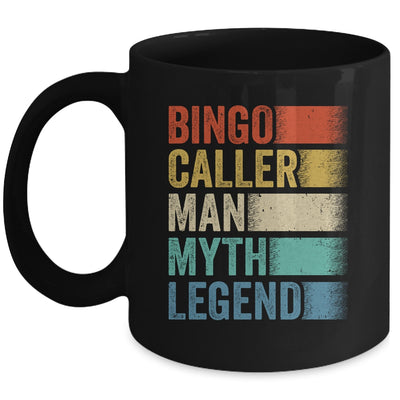Bingo Caller Man Myth Legend Vintage Bingo Lucky Player Men Mug | siriusteestore