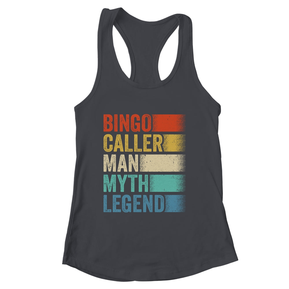 Bingo Caller Man Myth Legend Vintage Bingo Lucky Player Men Shirt & Tank Top | siriusteestore