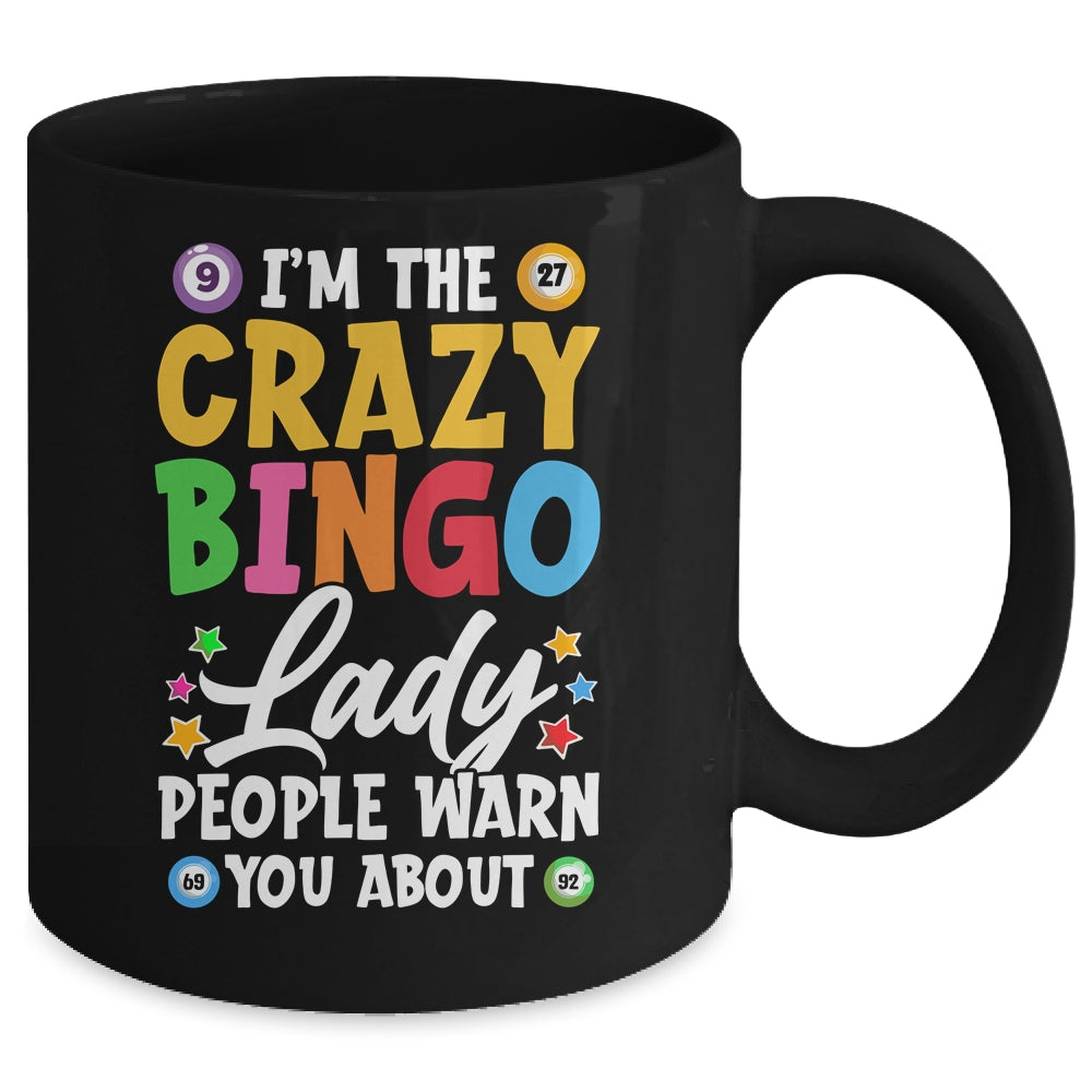 Bingo Lady Art For Women Girls Gambling Night Bingo Player Mug | siriusteestore