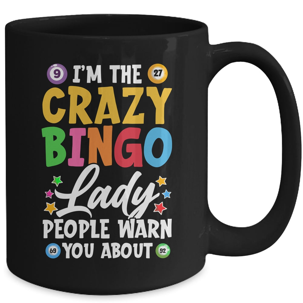 Bingo Lady Art For Women Girls Gambling Night Bingo Player Mug | siriusteestore