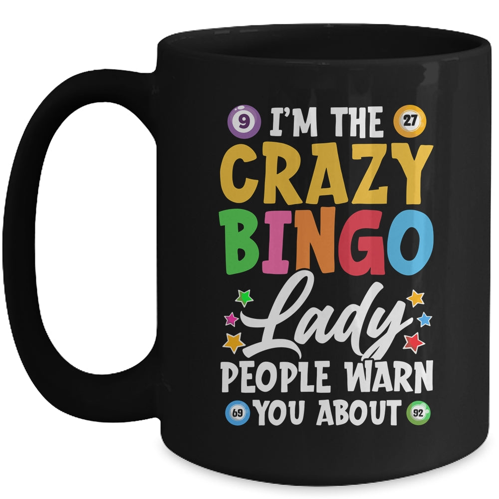 Bingo Lady Art For Women Girls Gambling Night Bingo Player Mug | siriusteestore