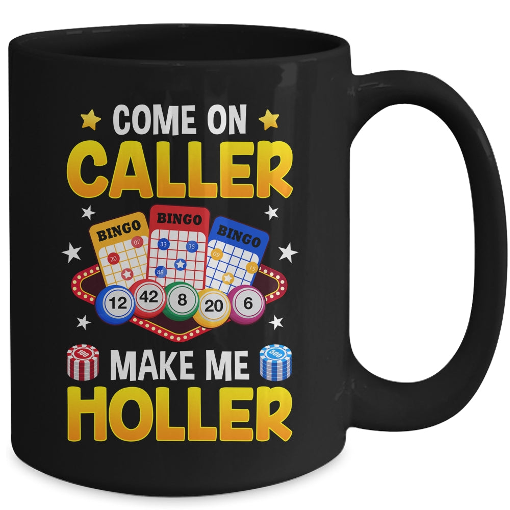 Bingo Lottery Game Lucky Players Design For Men Women Mug | siriusteestore