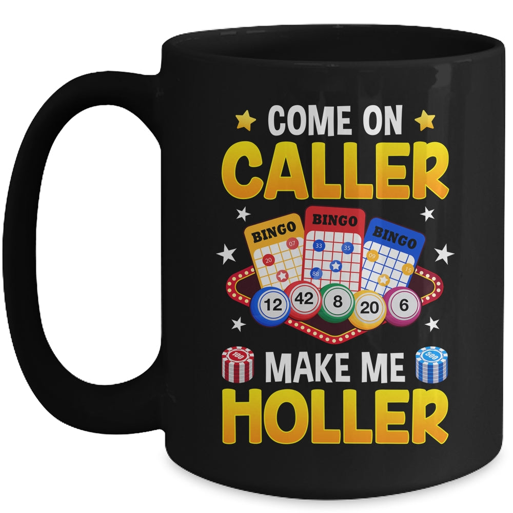 Bingo Lottery Game Lucky Players Design For Men Women Mug | siriusteestore