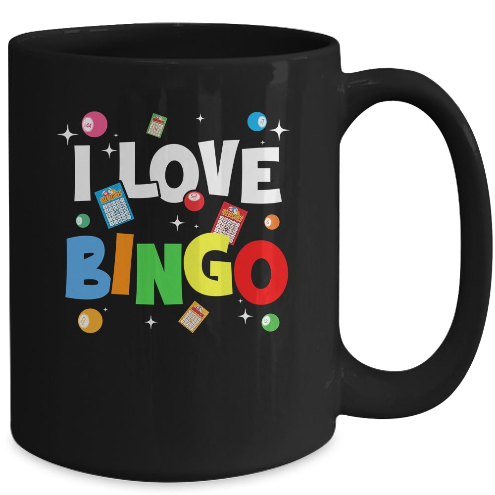 Bingo Love Play Humour Game Gambling Bingo Player Mug | siriusteestore