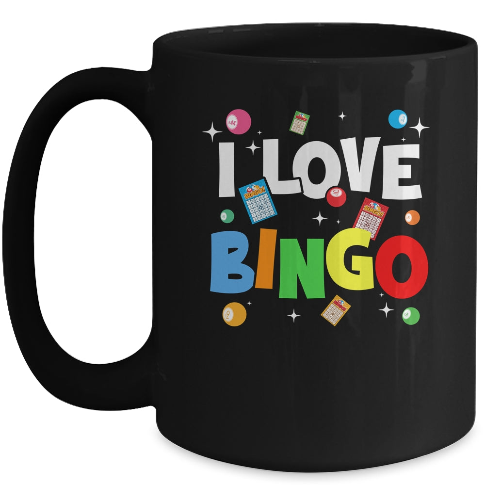 Bingo Love Play Humour Game Gambling Bingo Player Mug | siriusteestore
