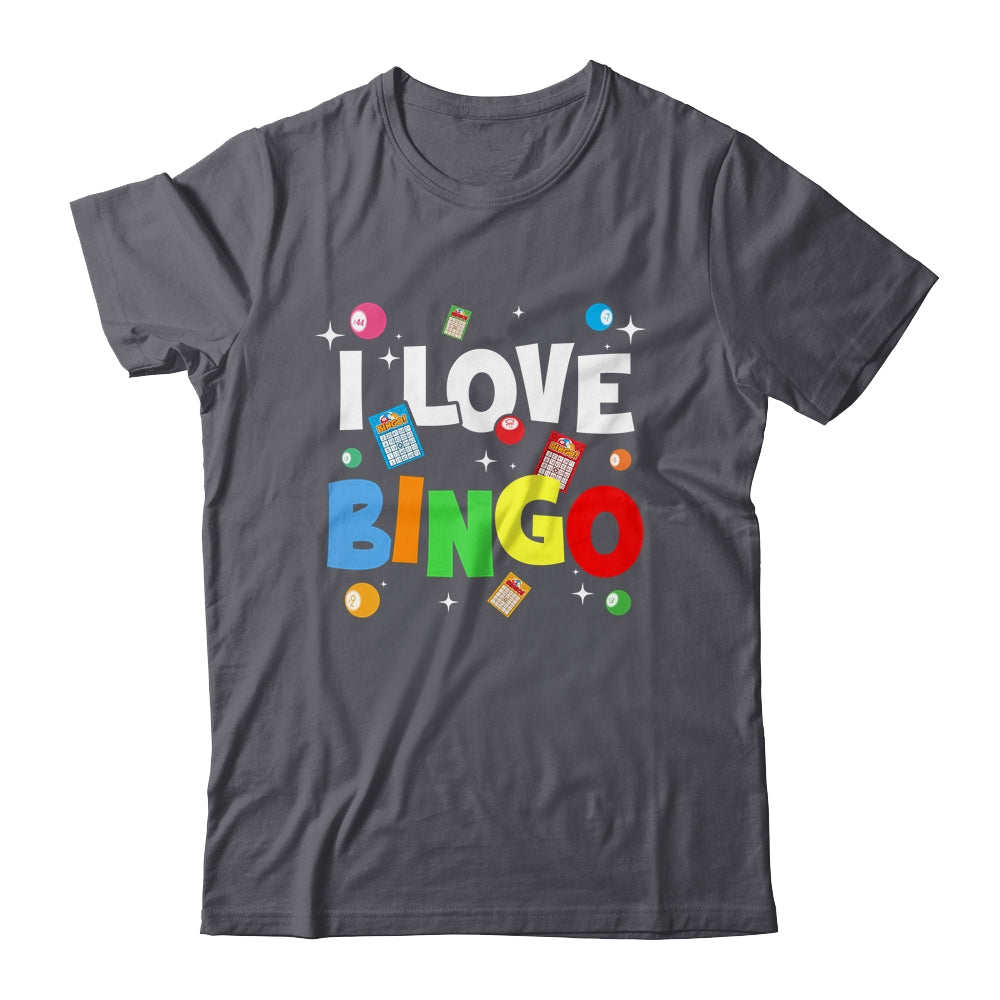 Bingo Love Play Humour Game Gambling Bingo Player Shirt & Tank Top | siriusteestore