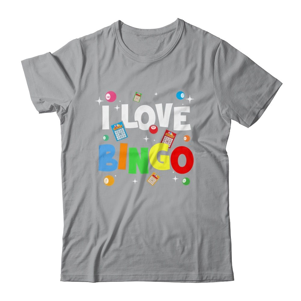 Bingo Love Play Humour Game Gambling Bingo Player Shirt & Tank Top | siriusteestore