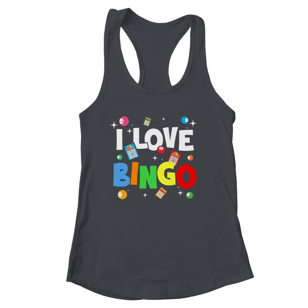 Bingo Love Play Humour Game Gambling Bingo Player Shirt & Tank Top | siriusteestore