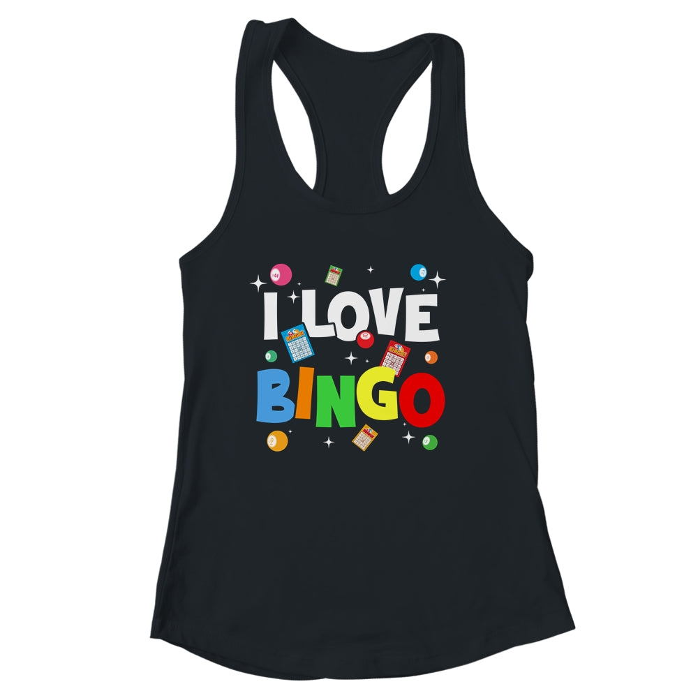 Bingo Love Play Humour Game Gambling Bingo Player Shirt & Tank Top | siriusteestore