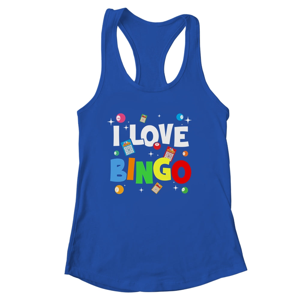 Bingo Love Play Humour Game Gambling Bingo Player Shirt & Tank Top | siriusteestore