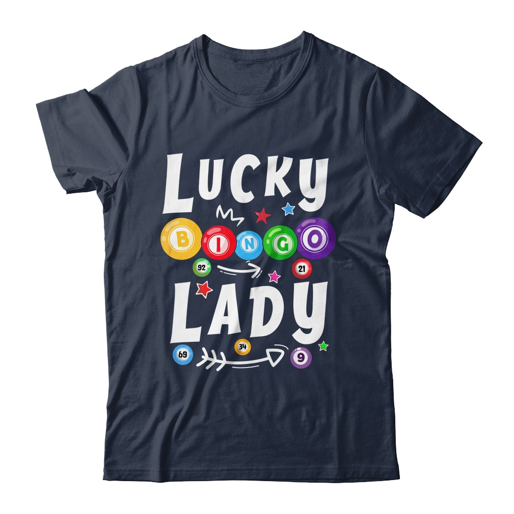Bingo Night Funny Bingo Lucky Bingo Lady For Grandma Mom Shirt & Tank Top | siriusteestore