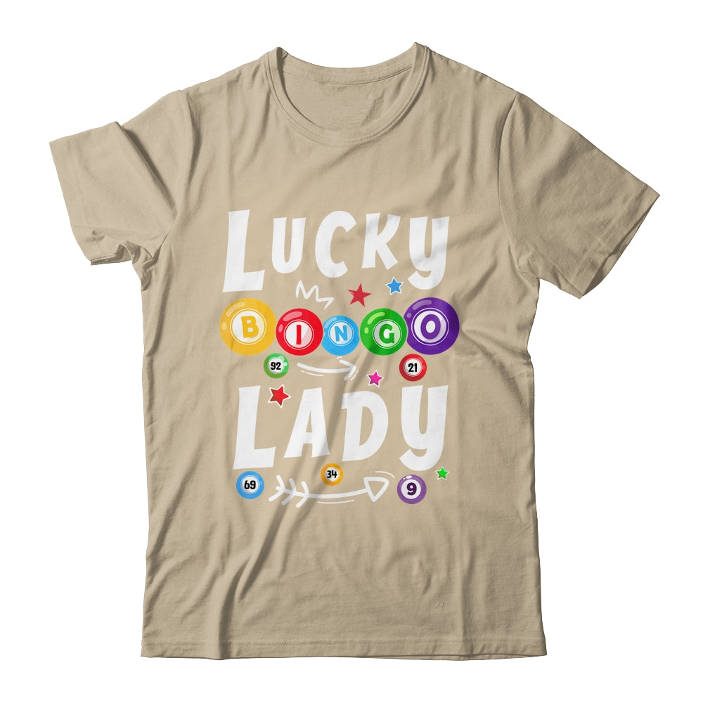 Bingo Night Funny Bingo Lucky Bingo Lady For Grandma Mom Shirt & Tank Top | siriusteestore