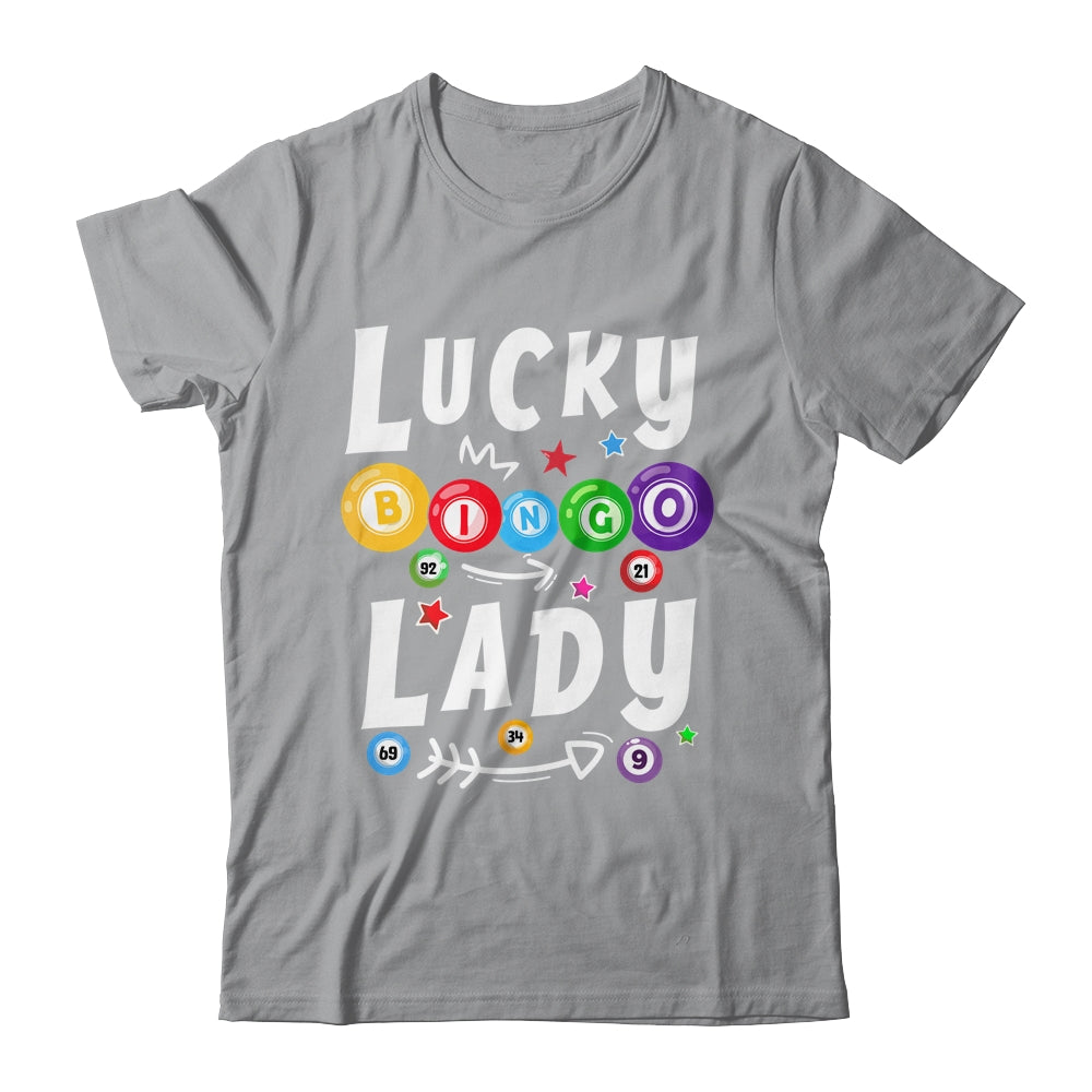 Bingo Night Funny Bingo Lucky Bingo Lady For Grandma Mom Shirt & Tank Top | siriusteestore