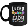 Bingo Night Funny Bingo Lucky Bingo Lady For Grandma Mom Mug | siriusteestore
