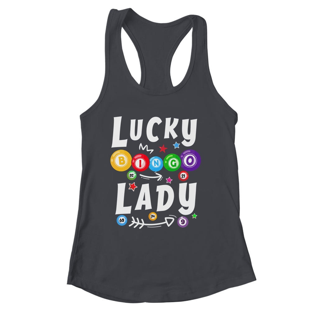Bingo Night Funny Bingo Lucky Bingo Lady For Grandma Mom Shirt & Tank Top | siriusteestore