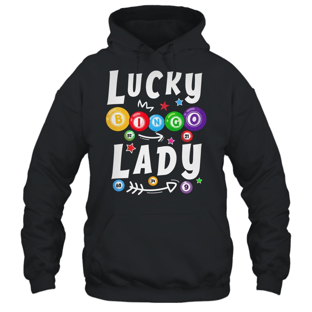 Bingo Night Funny Bingo Lucky Bingo Lady For Grandma Mom Shirt & Tank Top | siriusteestore