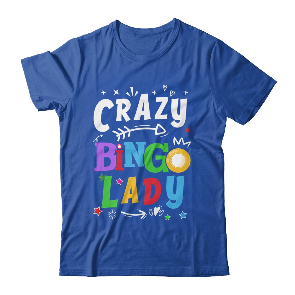 Bingo Night Funny Crazy Bingo Lady Player For Grandma Mom Shirt & Tank Top | siriusteestore