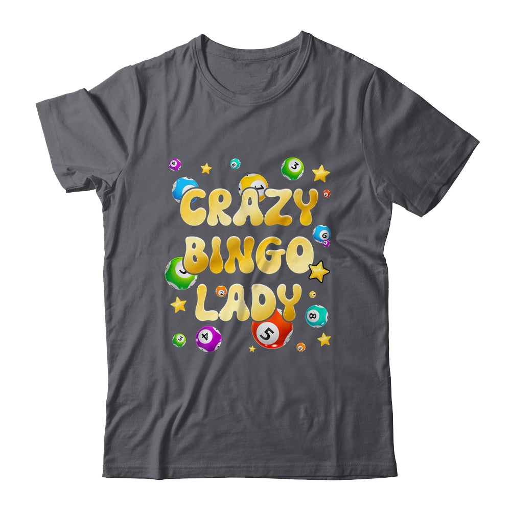 Bingo Player Crazy Bingo Lady Funny Bingo Women Shirt & Tank Top | siriusteestore