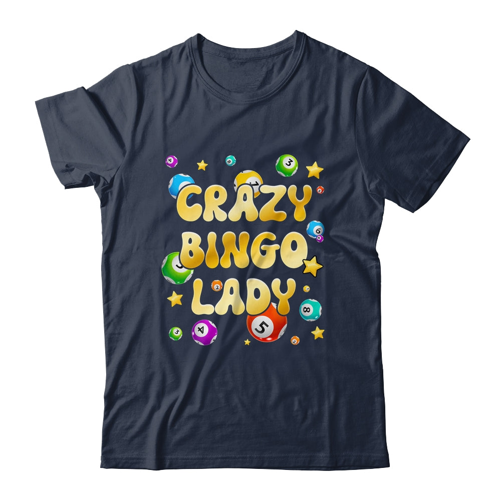 Bingo Player Crazy Bingo Lady Funny Bingo Women Shirt & Tank Top | siriusteestore