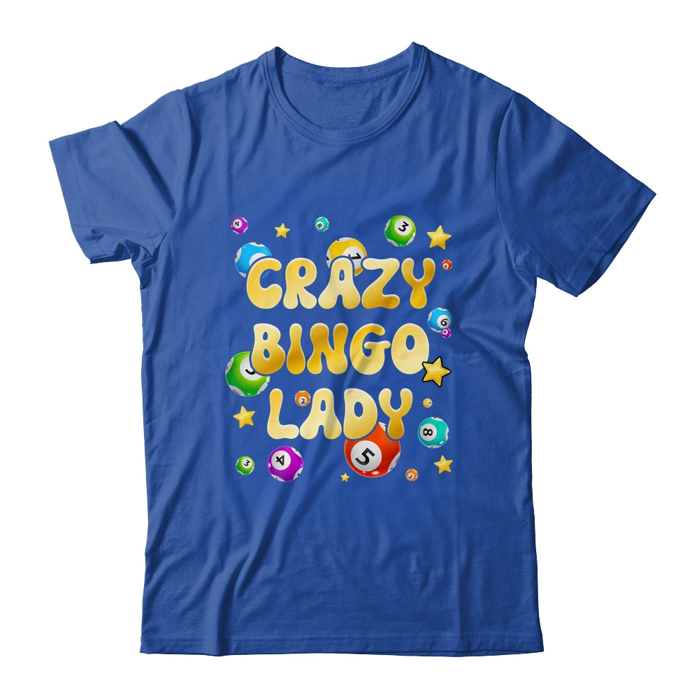 Bingo Player Crazy Bingo Lady Funny Bingo Women Shirt & Tank Top | siriusteestore