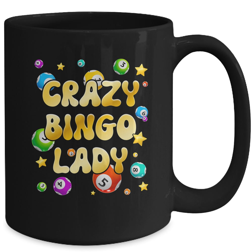 Bingo Player Crazy Bingo Lady Funny Bingo Women Mug | siriusteestore