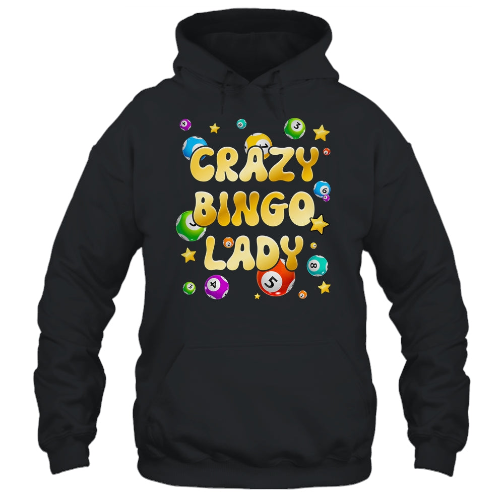 Bingo Player Crazy Bingo Lady Funny Bingo Women Shirt & Tank Top | siriusteestore