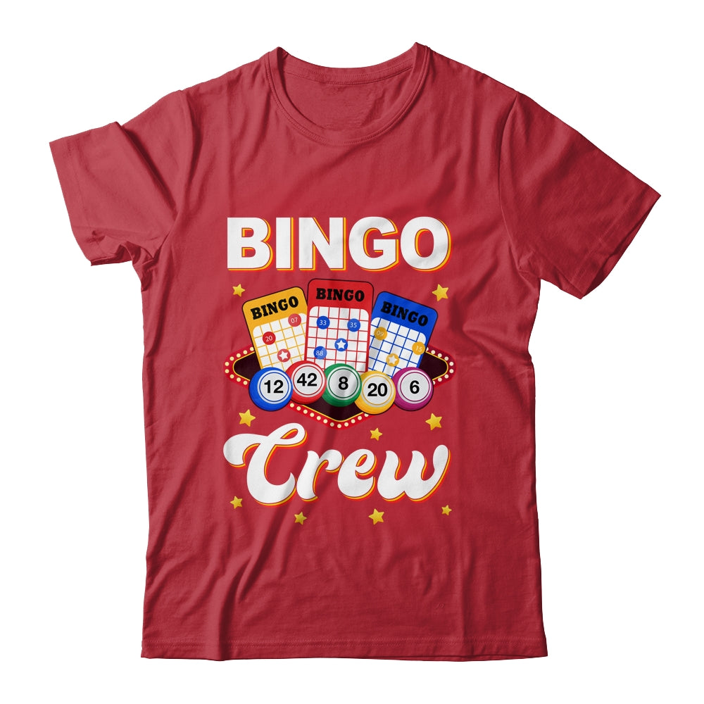 Bingo Player Gambling Bingo Crew Matching Designs Men Women Shirt & Tank Top | siriusteestore