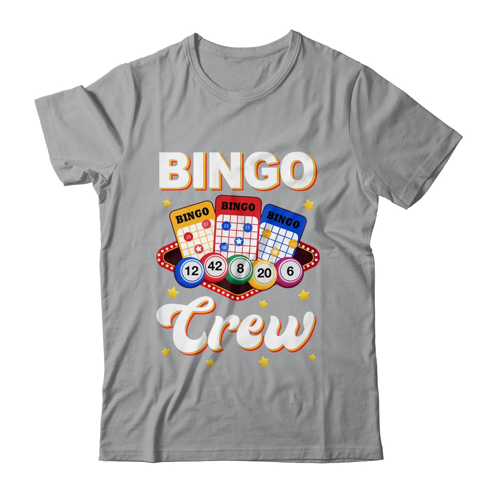 Bingo Player Gambling Bingo Crew Matching Designs Men Women Shirt & Tank Top | siriusteestore