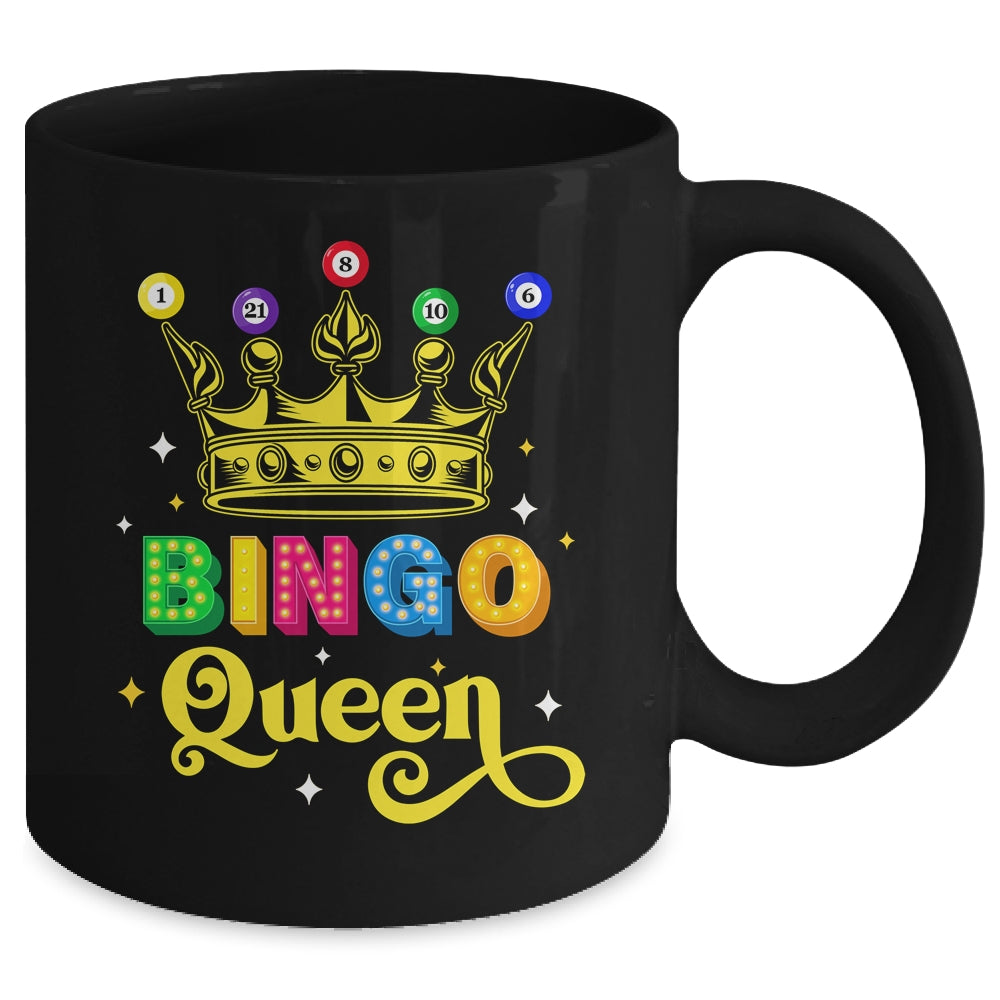 Bingo Queen Bingo Player Design For Women Casino Gambling Mug | siriusteestore