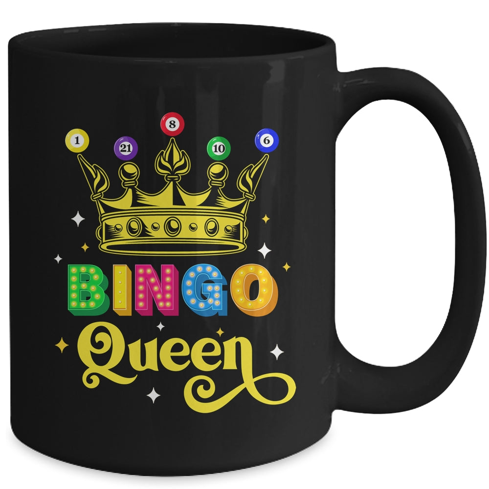 Bingo Queen Bingo Player Design For Women Casino Gambling Mug | siriusteestore