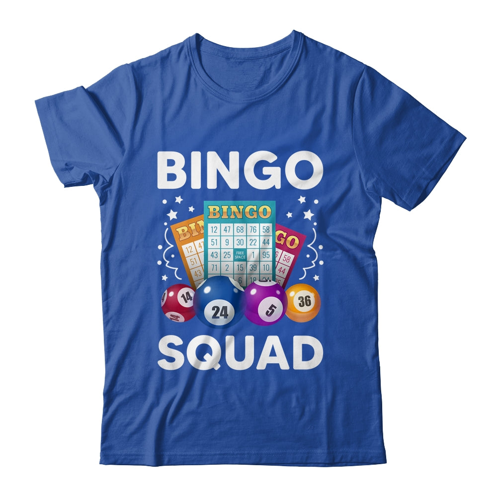 Bingo Squad Funny Bingo Balls Player Game Team Matching Shirt & Tank Top | siriusteestore